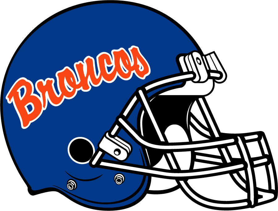 Boise State Broncos 1997-2001 Helmet Logo diy DTF decal sticker